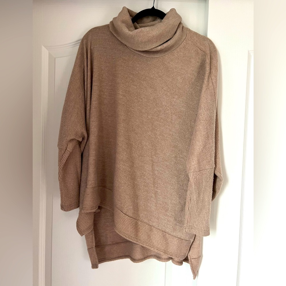 XL Oversized Tan Sweater